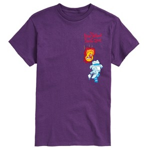 Men's - The Year Without a Santa Claus - Heat Miser Cold Miser Short Sleeve Graphic T-Shirt - 1 of 4