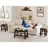 2-Tier End Table, Side Table with Bottom Shelf, Nightstand for Small Spaces - 3 of 4