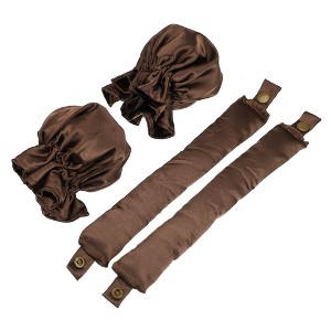 Unique Bargains Heatless Hair Curler Curling Rod 2 Set - 1 of 4
