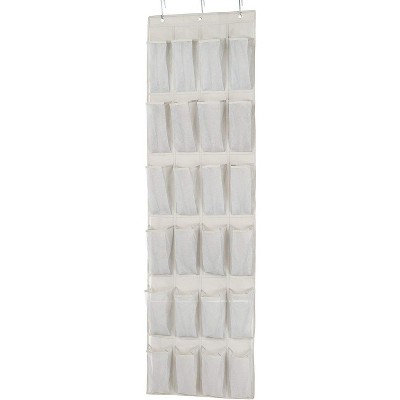 24 Medium Pocket Over-the-Door Hanging Shoe Organizer