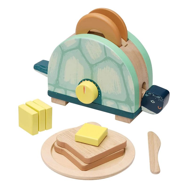 Manhattan Toy Toasty Turtle Toddler & Kids Pretend Play Cooking Toy Set, 5 of 12