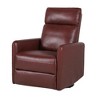 Felipe Mid-century Classic Manual Swivel Recliner   | ARTFUL LIVING DESIGN - 2 of 4