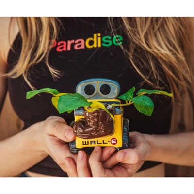 Pixar WALL-E Inspired 4" Ceramic Mini Planter with Faux Succulent