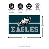 Evergreen NFL Philadelphia Eagles Embossed Mat Cross Hatch Indoor and Outdoor Doormat - 2 of 4