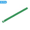 Unique Bargains Polyester Clothes Storage Elastic Band with Buttonhole for Drawer Blanket 20 Pcs - 3 of 3