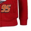 Disney Cars Lightning McQueen Boys Zip Up Hoodie with Pockets for Toddlers and Big Kids - 4 of 4