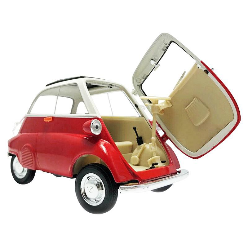 BMW Isetta Red and White "NEX Models" 1/18 Diecast Model Car by Welly, 2 of 4