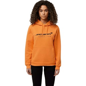 McLaren F1 Women's Core Essentials Logo Hoodie (Papaya, XXS) - 1 of 3