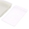 Unique Bargains Soft Plastic Resealable Vertical ID Card Badge Holders 12 Pcs - 4 of 4