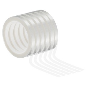 Unique Bargains DIY Art Film Thin Graphic Chart Highlight Marking Tapes 6 Pcs - 1 of 4