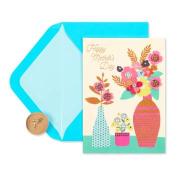 Mother's Day Card for Mom, Sister, Friend Flowers and Vase - PAPYRUS
