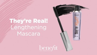 Benefit Cosmetics They're Real! Lengthening Mascara - Black - Ulta Beauty :  Target