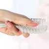 Unique Bargains Leaf Style Hollow Comb Hair Brush 1 Pc - 3 of 4