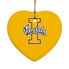 University of Idaho Primary Logo HeartShaped Porcelain Holiday Christmas Tree Ornament  2.8" - 2 of 4