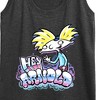 Women's - Hey Arnold! - Airbrush Arnold Graphic Racerback Tank - 2 of 4