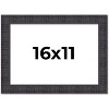 PosterPalooza | Distressed Brown Picture Frame - UV Acrylic, Backing Board, Hanging Hardware Included - 2 of 4