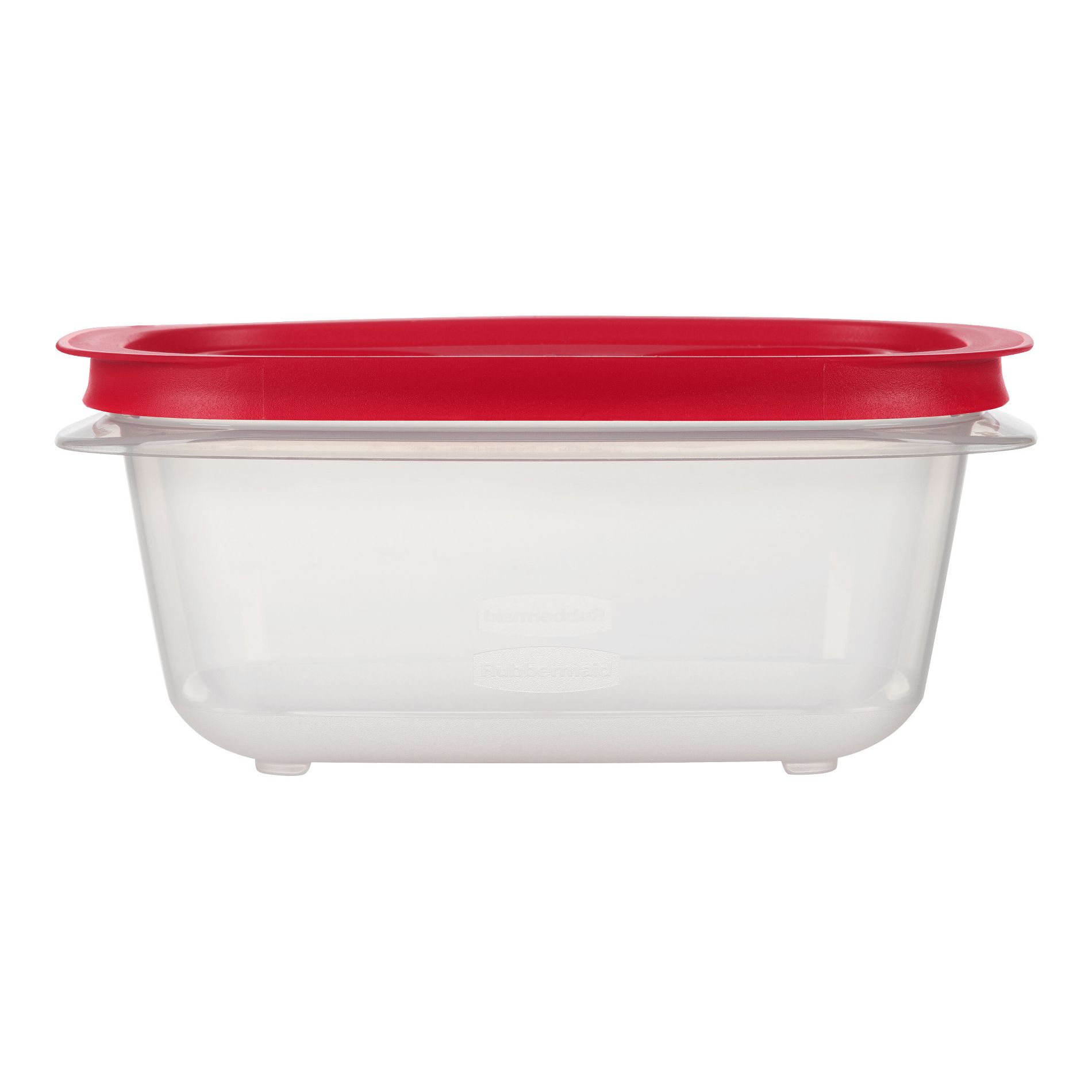 Rubbermaid 5.26c Easy Store Rectangle Food Storage Container Red