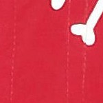 cartoon skull spooky red