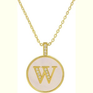 Gold Initial Necklace for Women, Personalized Letter Pendant with Gift Box for Christmas & Birthday - 1 of 4