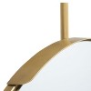 Orford Mirror - 30" x 36" - MRR3052 - Brass - Safavieh - 3 of 4