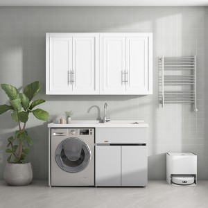 Dovelina Storage Cabinet Modern Medicine Cabinet Bathroom Wall Cabinets - 1 of 4