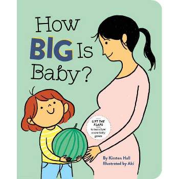 How Big Is Baby? - by  Kirsten Hall (Hardcover)