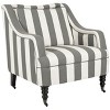 Homer Arm Chair - MCR4652A - Blue/White - Safavieh - 4 of 4
