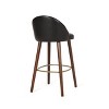 2pc Cullimore Contemporary Channel Stitch Counter Height Barstools - Christopher Knight Home - 4 of 4