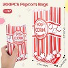Popcorn Bags with Stainless Steel Scoop and Salt Shaker for Popcorn Machine, Party, Movie Night - 3 of 4