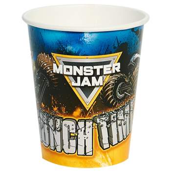 Birthday Express Monster Jam Party Supplies Paper Cups