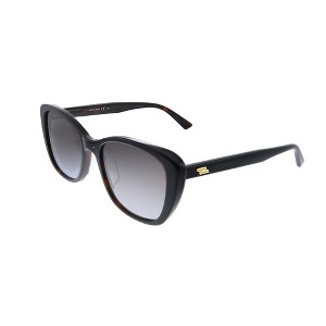 Bottega Veneta BV 1079SK 004 Womens Square Sunglasses Havana 55mm - 1 of 3