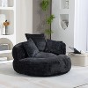 Bean Bag Chair Lazy Chair with 3 Pillows,Durable Comfort Lounger High Back Bean Bag Chair Couch for Adults and Kids,Indoor & Outdoor-Cuddlewood - 2 of 4