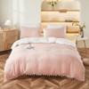 Pom Pom Princess Comforter Set – Ultra Soft Lightweight Puffy 3-Piece Bedding with Decorative Fringe, All Season - 2 of 4
