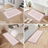 BAGOKIE 3 Piece Microfiber Bathroom Rug Set - 4 of 4