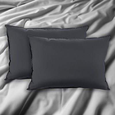 Kickoff 100% Bamboo Viscose Pillowcases Only, Hidden Zipper, Cooling Breathable, Bedding Pillow Covers for Hot Sleepers