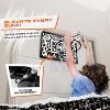 AND1 Over the Door Mini Basketball Hoop: 18x12 Shatterproof Backboard, 2 Mini Basketballs, and Hand Pump Included - Ultimate Indoor Accessory - 3 of 4