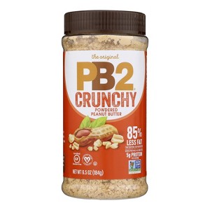 PB2 - Peanut Butter - Crunchy Powdered - Case of 6 - 6.5 oz - 1 of 3