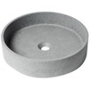 ALFI ABCO17R 17Inch Round Solid Concrete Gray Matte Above Mount Bathroom Sink - 3 of 4