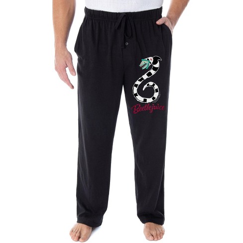 Beetlejuice Men's Sandworm Character Film Movie Loungewear Pajama Pants  Black : Target