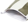 Sunnylife: Terry Beach Pouch - The Vacay Olive Stripe, Water-Resistant - 4 of 4