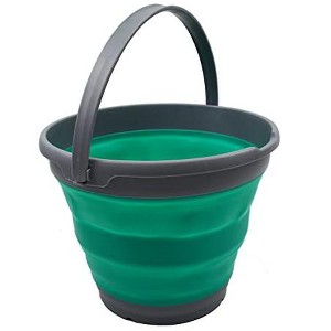 SAMMART Collapsible Plastic Bucket 10L (2.6 Gallon) - 1 of 4