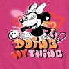 Girls' - Disney - Minnie Mouse Doing My Thing Fitted Short Sleeve Graphic T-Shirt - 2 of 4