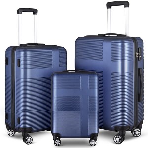 Luggage Sets, 3 Piece Luggage Expandable Suitcase Set, Carry Hardshell 4-Wheel Spinner Luggage w/TSA Lock, Clearance Suitcase Sets (20"/24"/28") - 1 of 4