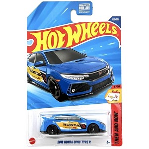 Hot Wheels 2018 Honda Civic Typer R Then and Now New 2025 - 1 of 4