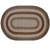 Newport Braid Collection 100% Polypropylene Stripe Pattern Reversible Indoor Utility Rug - Better Trends - 2 of 3
