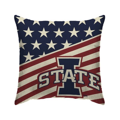 NCAA Iowa State Cyclones Americana Decorative Throw Pillow