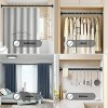 LunaLulinlk Shower Curtain Rod, 32-84(2.6-7ft) Inches with 12Pcs Shower Curtain Rings Adjustable Spring Tension Rod - 2 of 4