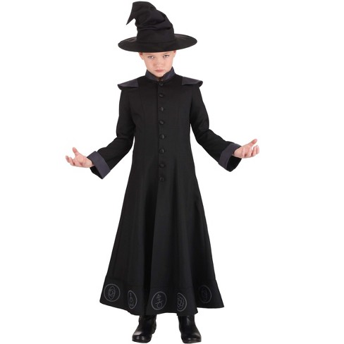 Halloweencostumes.com Small Boy Boy's Warlock Sorcerer Costume, Black 