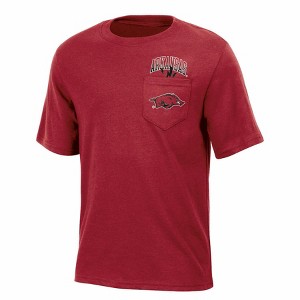 NCAA Arkansas Razorbacks Boys' Pocket T-Shirt - 1 of 3