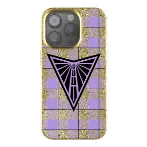 Keyscaper WNBA Plaid Gold Bling Cell Phone Case for Apple iPhone - 1 of 4